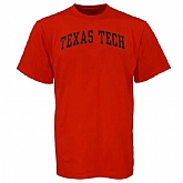 Texas Tech Red Raiders Arch WEM T-Shirt - Scarlet,baseball caps,new era cap wholesale,wholesale hats
